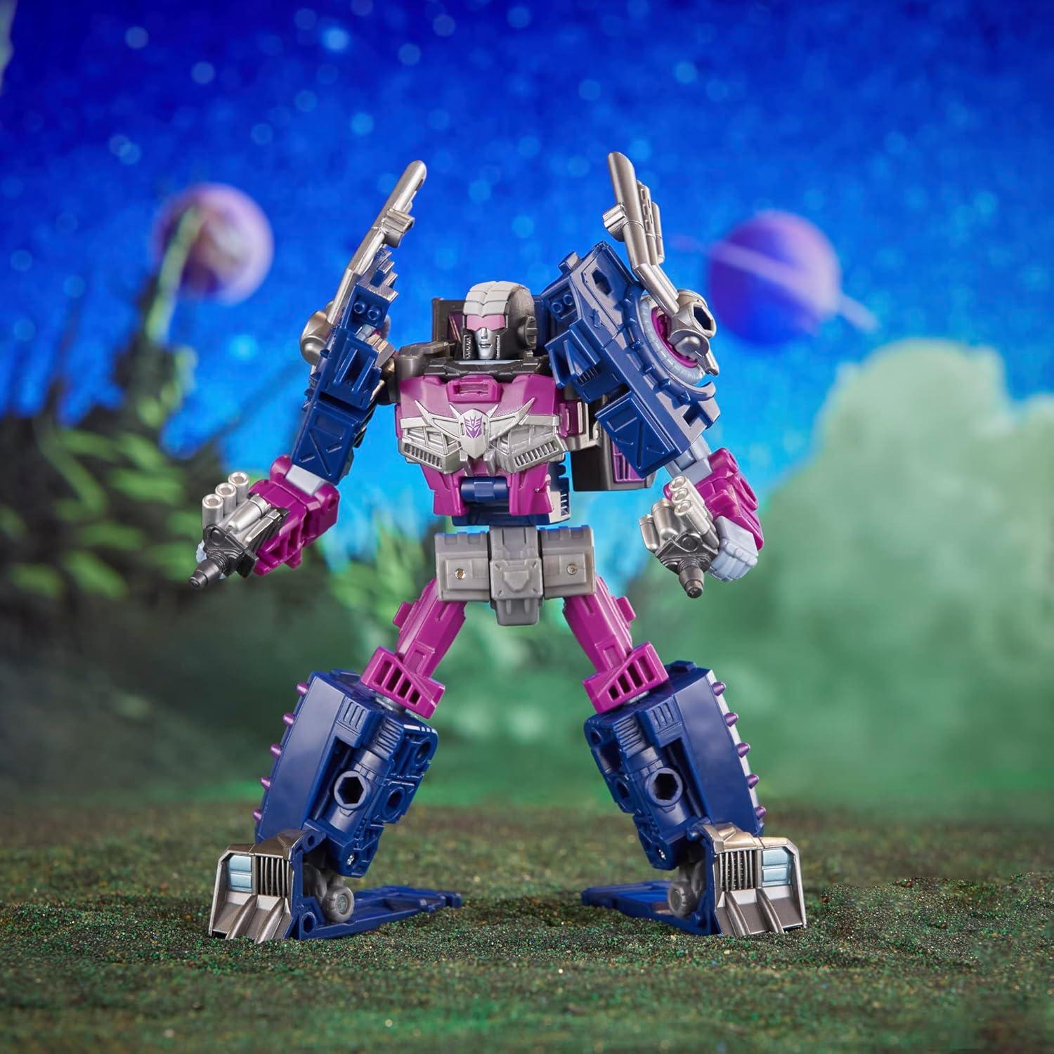 image:imageTransformers Toys Legacy Evolution Deluxe Axlegrease Toy 55inch Action Figure for Boys and Girls Ages 8 and Up