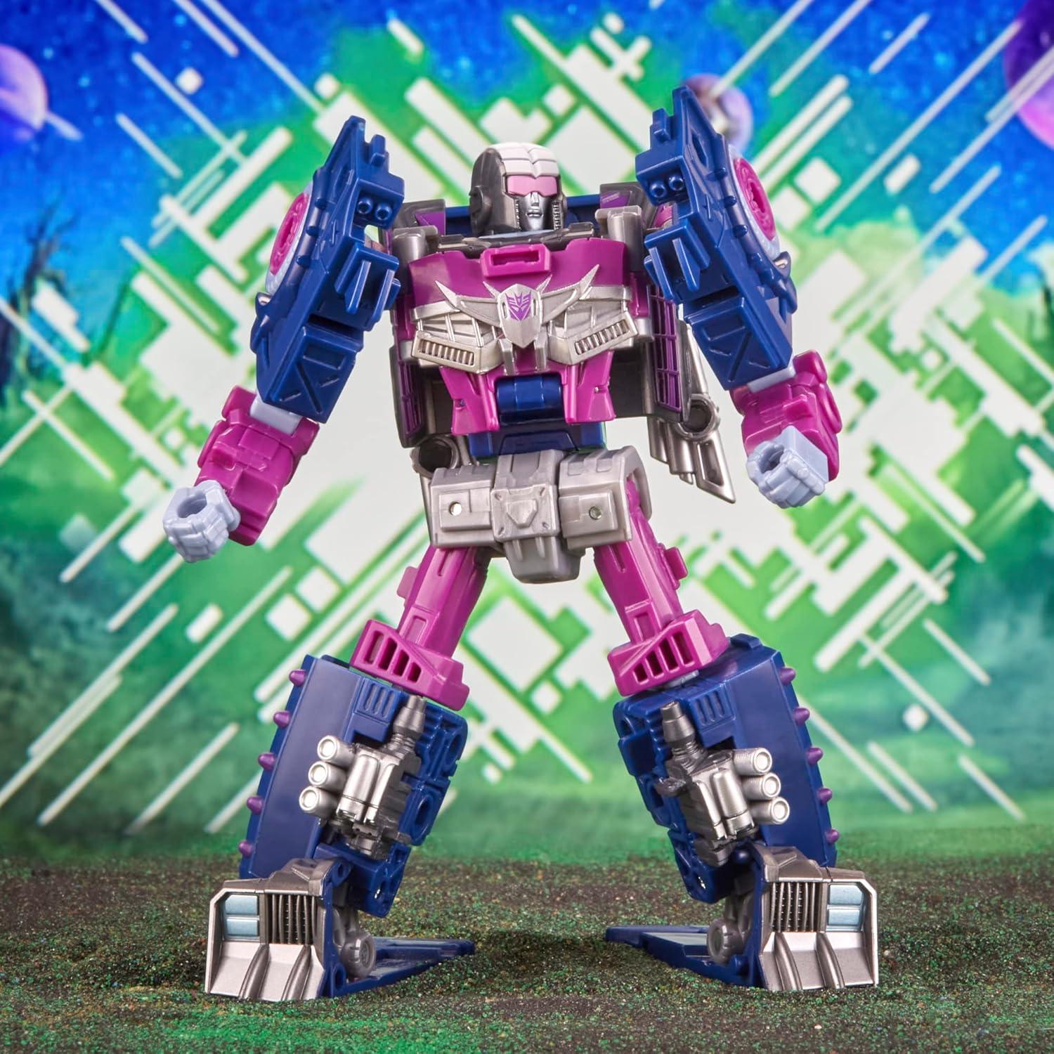 image:imageTransformers Toys Legacy Evolution Deluxe Axlegrease Toy 55inch Action Figure for Boys and Girls Ages 8 and Up
