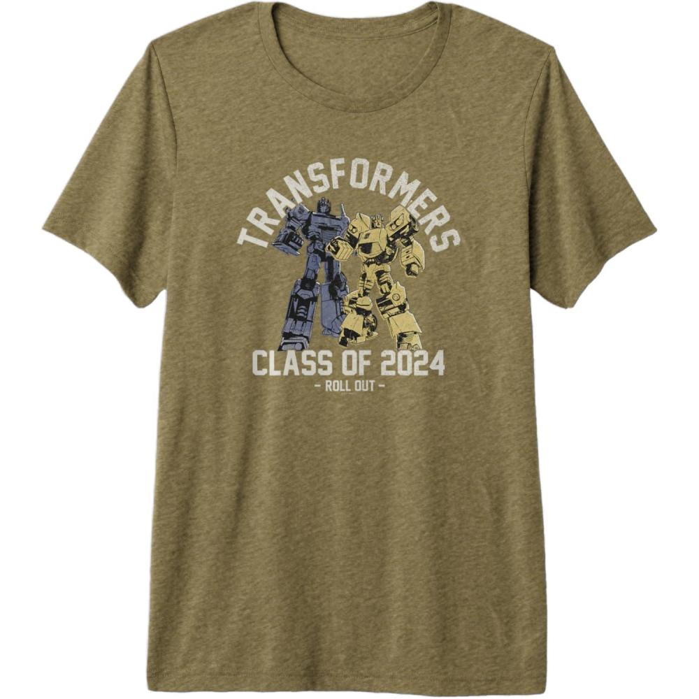 image:imageTransformers Graduation Class Of 2024 Roll Out Premium TShirtOlive Green