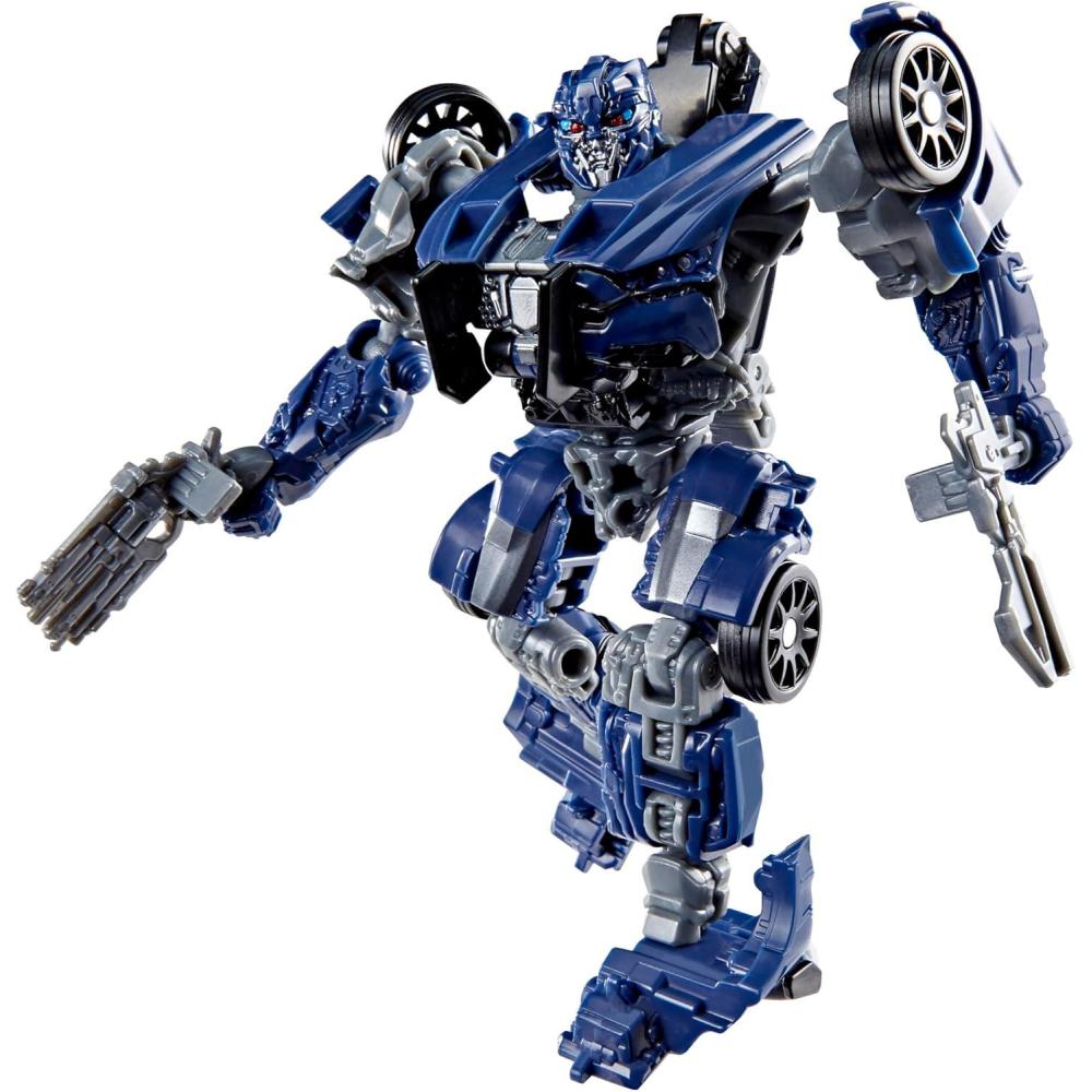 image:imageTransformers Studio Series The Last Knight Barricade Deluxe Class 45Inch Converting Action Figure Robot Toys for Ages 8