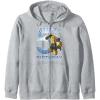 Transformers Bumblebee 5th Birthday Vintage Zip Hoodie(Heather Grey)