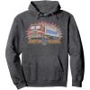 Transformers Optimus Prime Robot In Disguise Pullover Hoodie(Dark Heather Grey)