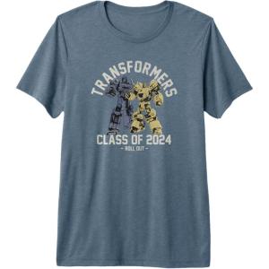 Transformers Graduation Class Of 2024 Roll Out Premium T-Shirt(Slate Grey)