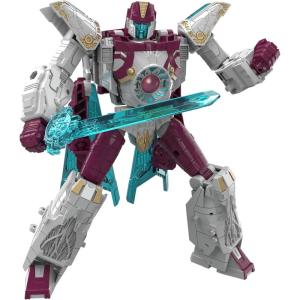 Transformers Legacy United Voyager Class Cybertron Universe Vector Prime, 7-inch Converting Action Figure, 8+