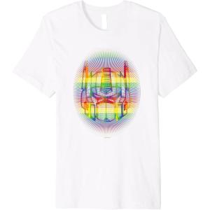 Transformers Pride Rainbow Transformer Graphic Egg Premium T-Shirt