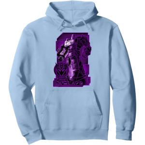 Transformers: War For Cybertron Megatron Portrait Pullover Hoodie(Dusty Blue)
