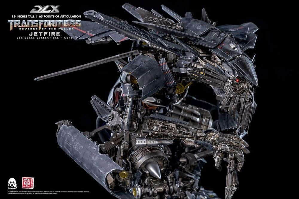 image:imageThreeZero Transformers Revenge of The Fallen Jetfire DLX Scale Collectible Figure Multicolor