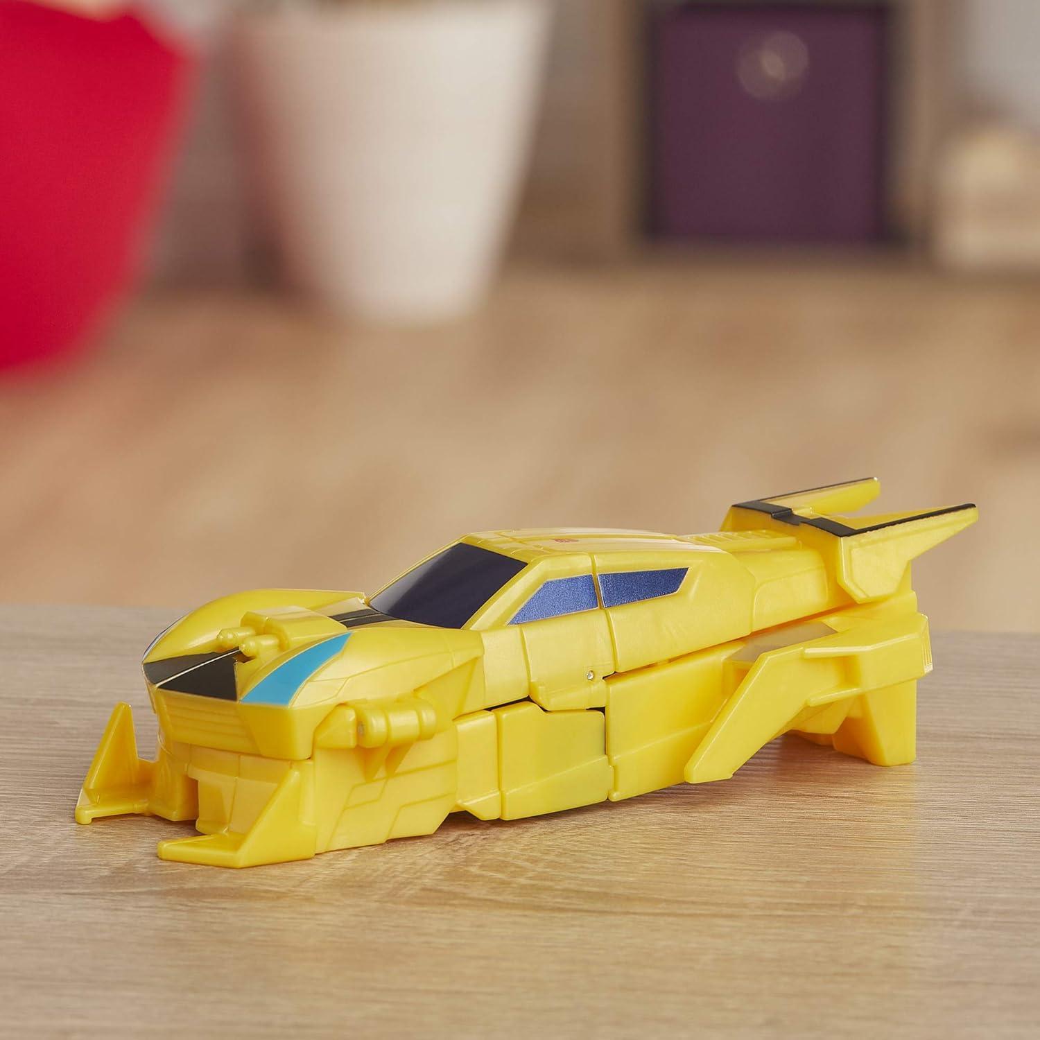 image:imageTransformers Bumblebee Cyberverse Adventures Action Attackers Warrior Class Bumblebee Action Figure Sting Shot Move 54inch