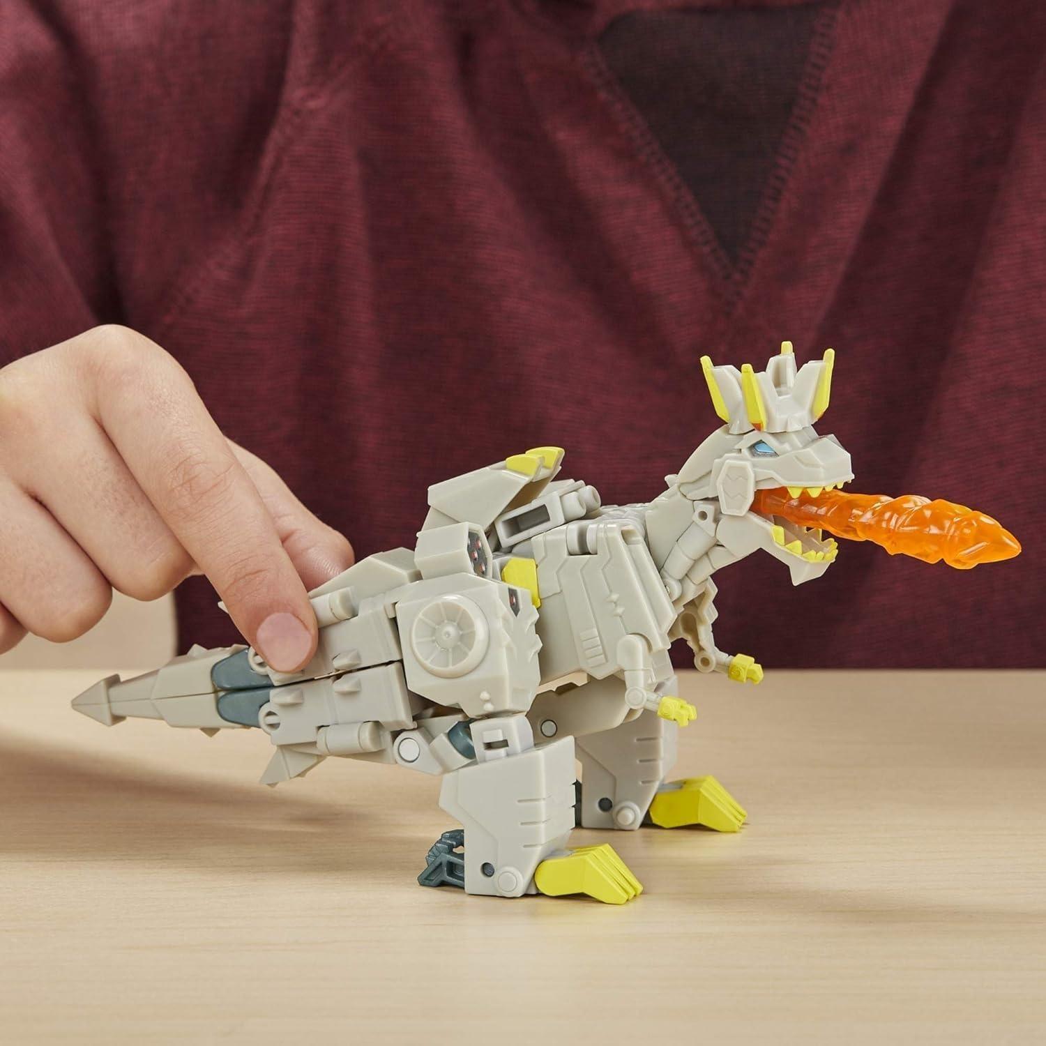 image:imageTransformers Bumblebee Cyberverse Adventures Deluxe Class Grimlock Action Figure Toy BuildAFigure Part for Ages 6 and Up 5inch
