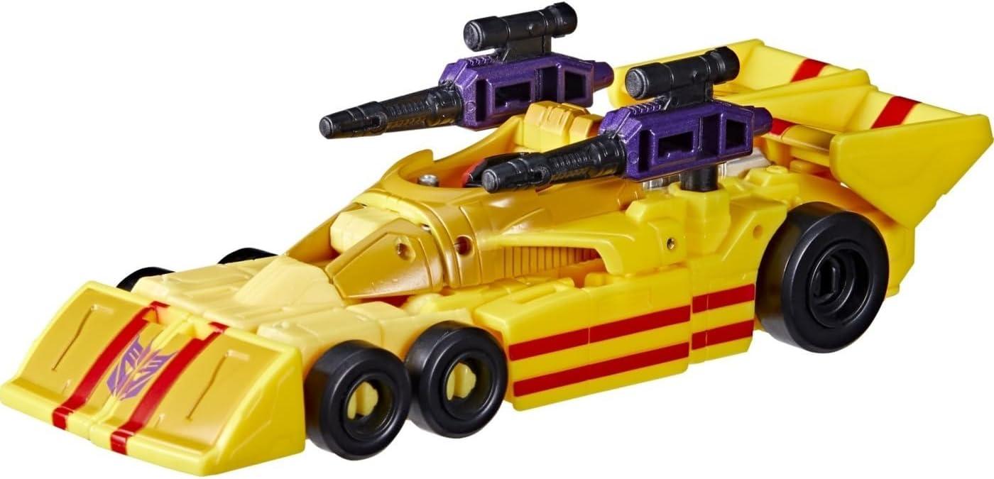image:imageTransformers Toys Generations Legacy Deluxe Decepticon Dragstrip Action Figure Kids Ages 8 and Up 55inchDeluxe