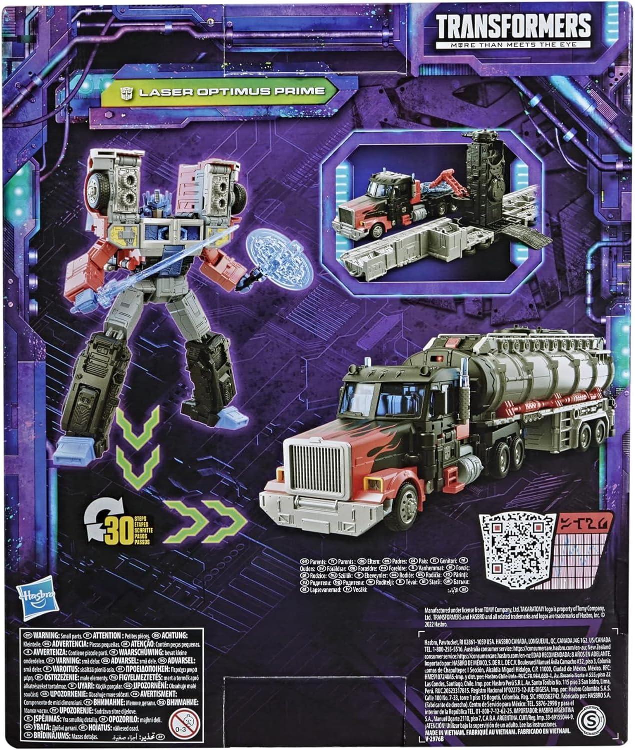 image:imageTransformers Toys Generations Legacy Series Leader G2 Universe Laser Optimus Prime Action Figure Kids Ages 8 and Up 7inch