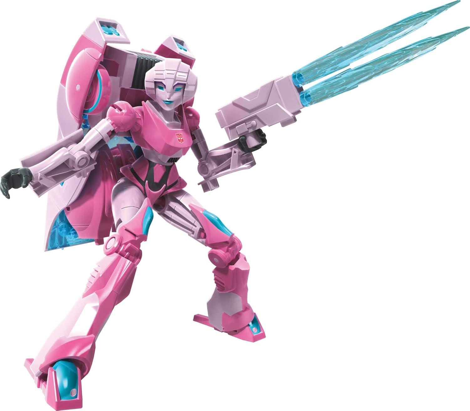 image:imageTransformers Toys Generations War for Cybertron Earthrise Deluxe WFCE17 Arcee Action Figure Kids Ages 8 and Up 55inch