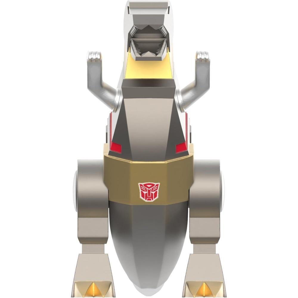 image:imageSuper7 Transformers Starscream 375quot Transformers Action Figure with Accessory Classic Cartoon Collectibles and Retro ToysGrimlock Metallic