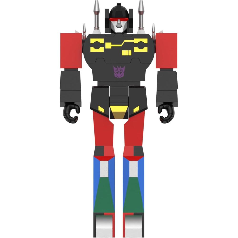 image:imageSuper7 Transformers Starscream 375quot Transformers Action Figure with Accessory Classic Cartoon Collectibles and Retro ToysRumble Red