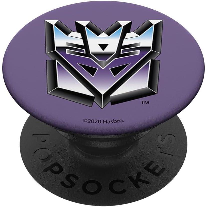 image:imageTransformers Decepticon Chrome Logo PopSockets Adhesive PopGripAdhesive PopGrip