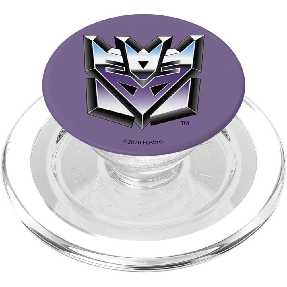 image:imageTransformers Decepticon Chrome Logo PopSockets Adhesive PopGripMagnetic PopGrip