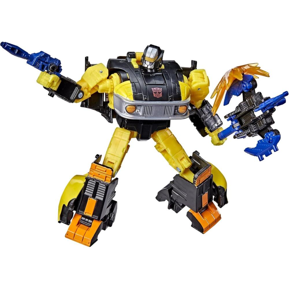 image:imageTransformers Generations War for Cybertron Golden Disk Collection Chapter 2 Autobot Jackpot with Sights Ages 8 and Up 55inch Amazon Exclusive