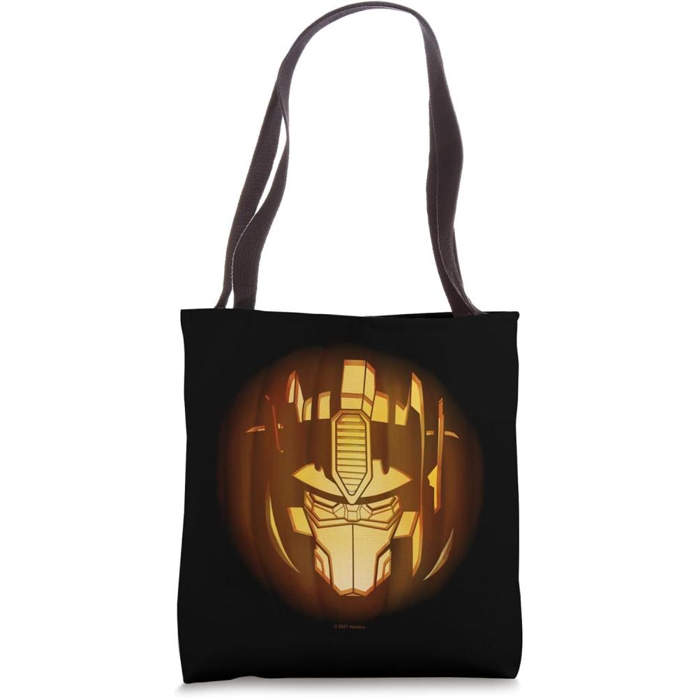 image:imageTransformers Halloween Optimus Prime Pumpkin Tote Bag