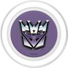 Transformers Decepticon Chrome Logo PopSockets Adhesive PopGrip(Magnetic PopGrip)