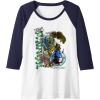 Transformers: Rise of the Beasts Optimus Primal Urban Style Raglan Baseball Tee(Navy Blue/White)