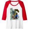 Transformers: Rise of the Beasts Optimus Primal Urban Style Raglan Baseball Tee(Red/White)