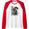 Transformers: Rise of the Beasts Optimus Primal Urban Style Raglan Baseball Tee(Red/White)