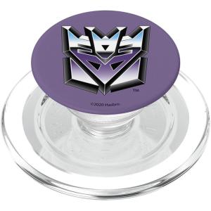 Transformers Decepticon Chrome Logo PopSockets Adhesive PopGrip(Magnetic PopGrip)