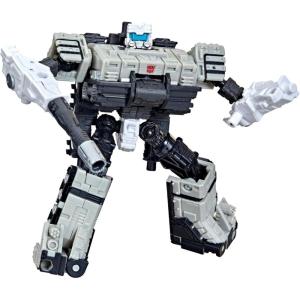 Transformers Toys Generations War for Cybertron: Kingdom Deluxe WFC-K33 Autobot Slammer Action Figure – Kids Ages 8 and Up, 5.5-inch