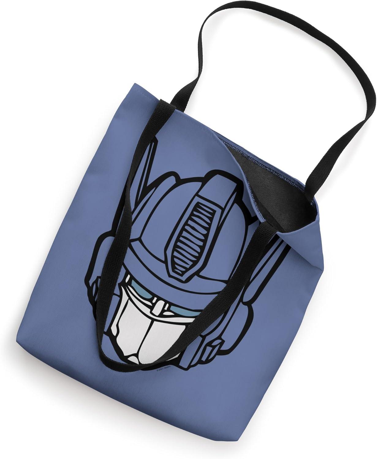 image:imageTransformers Optimus Prime Large Face Tote Bag