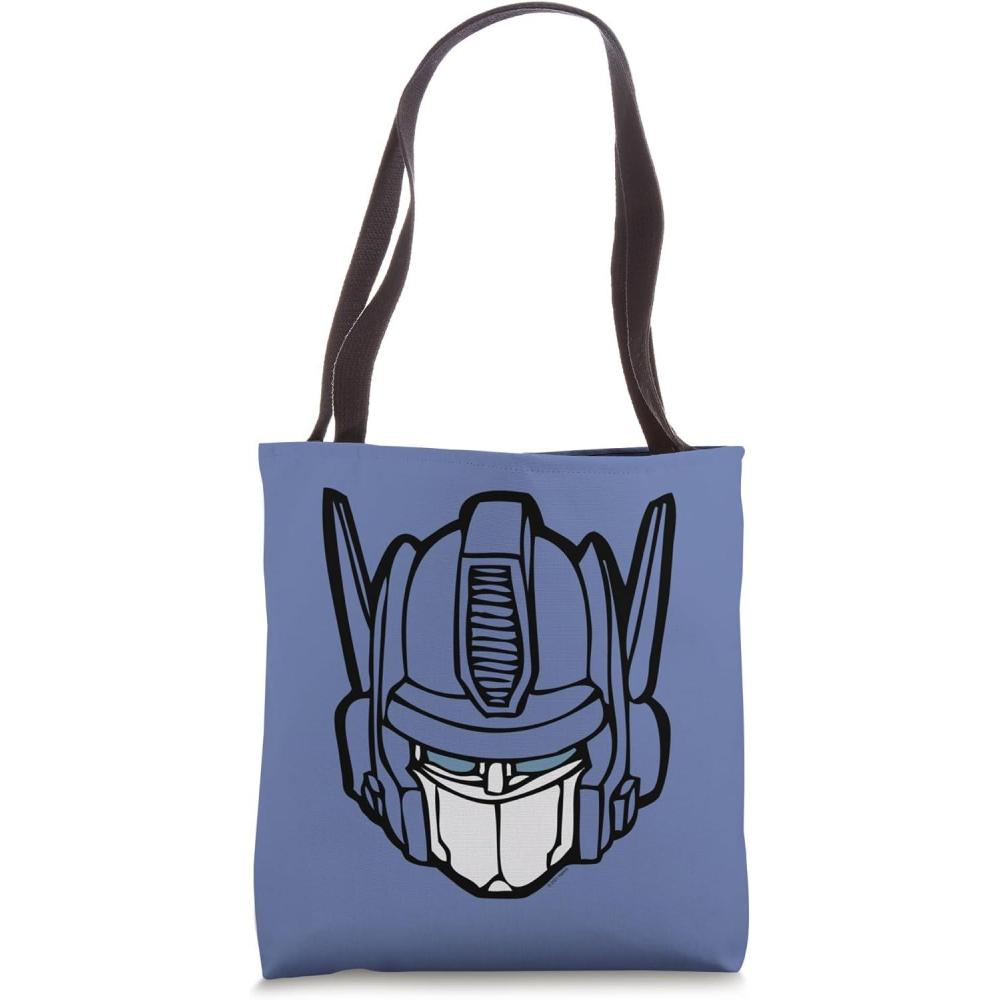image:imageTransformers Optimus Prime Large Face Tote Bag