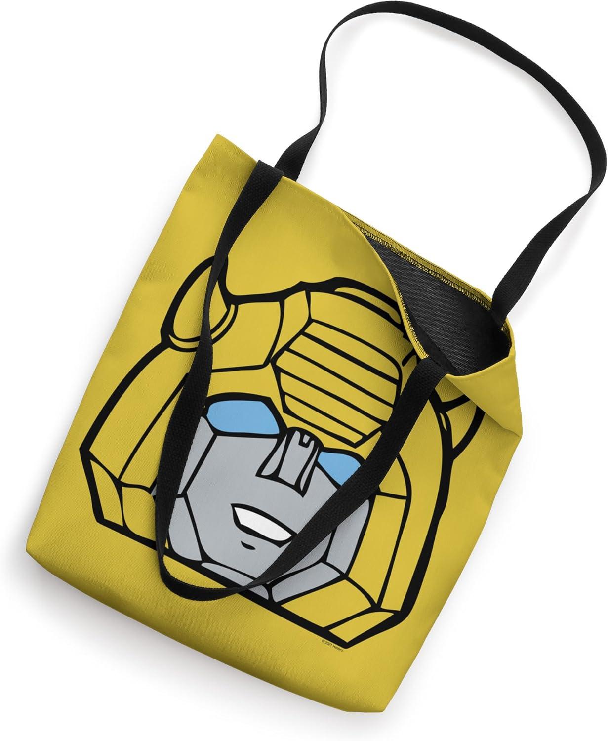 image:imageTransformers Bumblebee Large Face Tote Bag