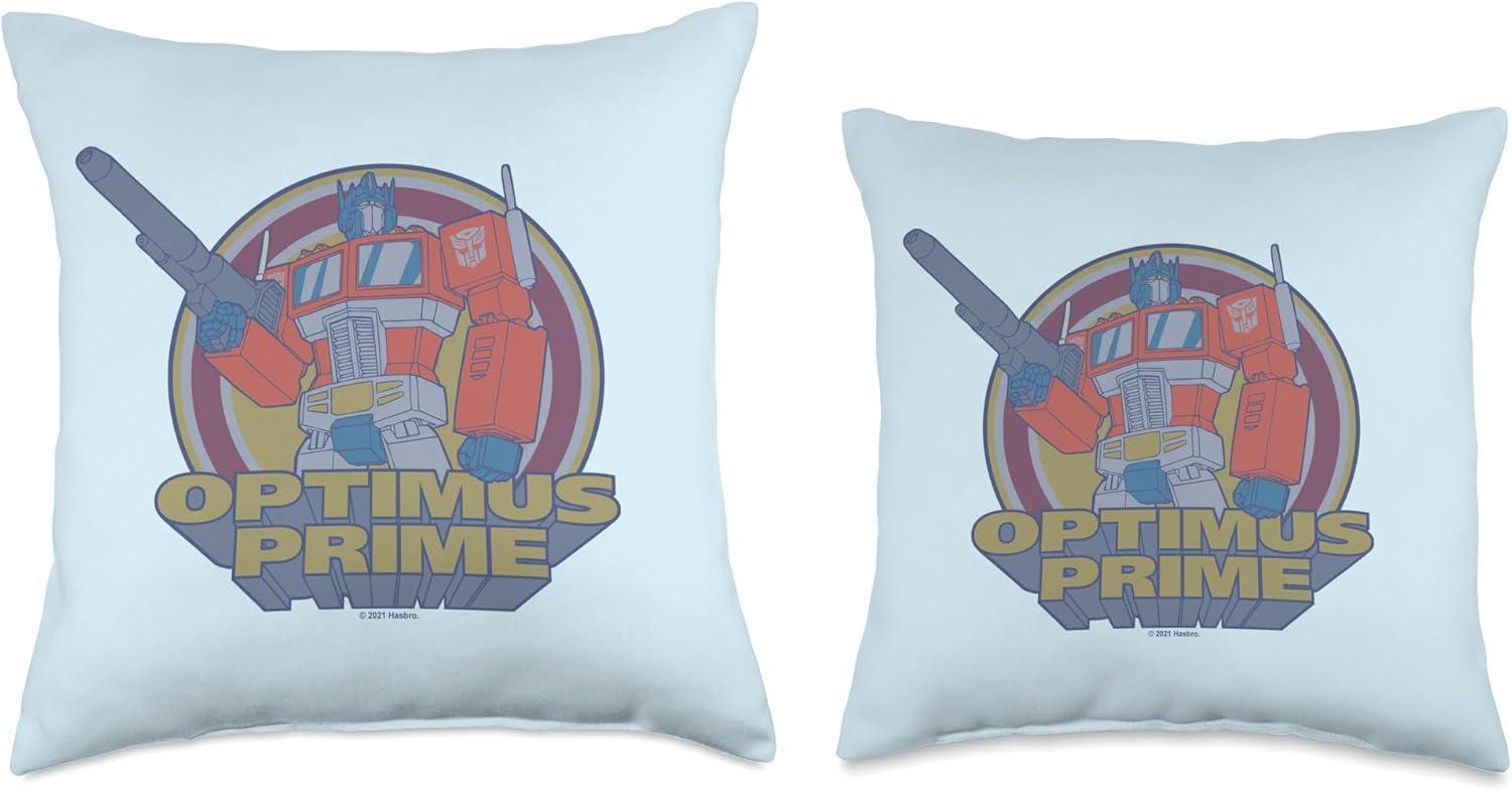 image:imageTransformers Epic Retro Optimus Prime Throw Pillow16x16