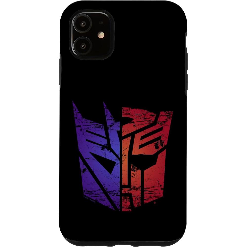 image:imageTransformers Autobot Decepticon Split Logo Case for iPhone 17iPhone 11
