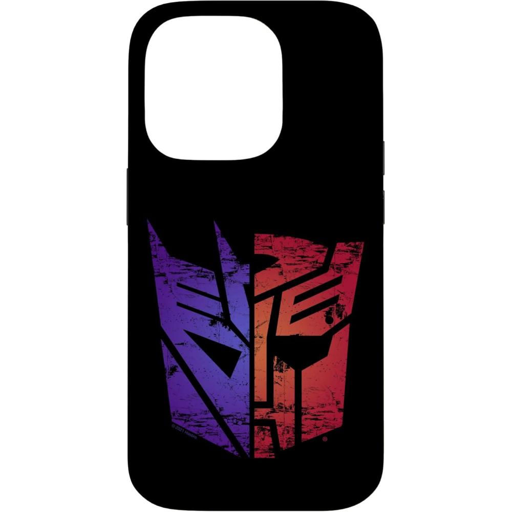 image:imageTransformers Autobot Decepticon Split Logo Case for iPhone 17iPhone 14 Pro