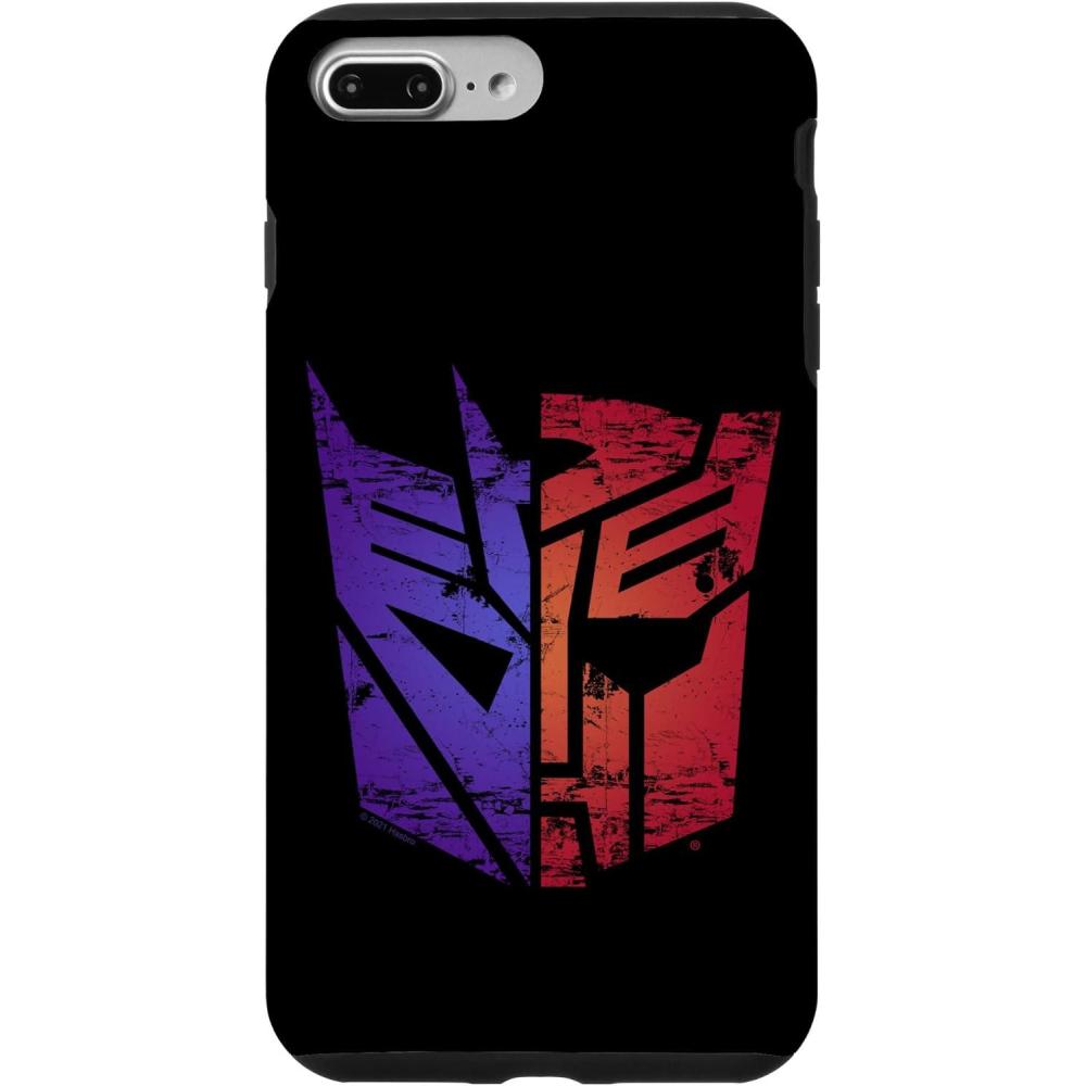 image:imageTransformers Autobot Decepticon Split Logo Case for iPhone 17iPhone 7 Plus8 Plus
