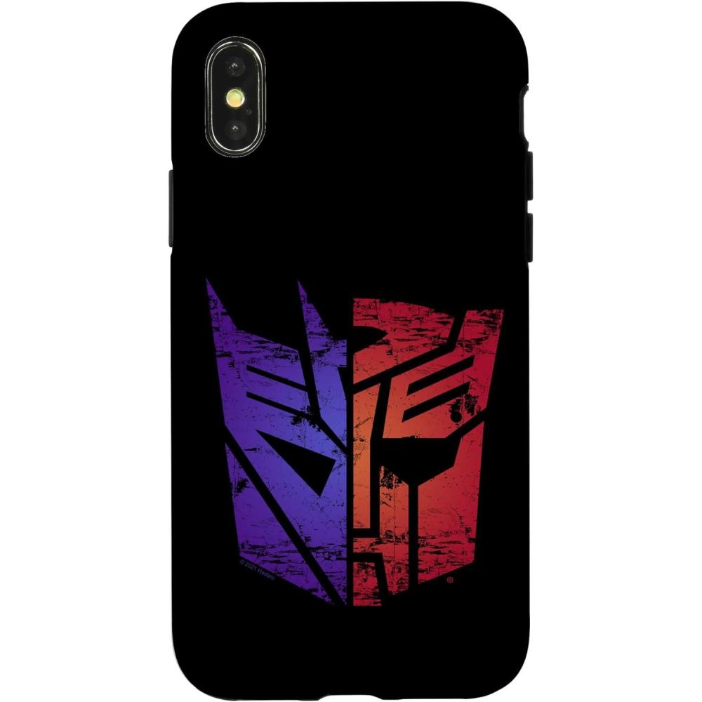image:imageTransformers Autobot Decepticon Split Logo Case for iPhone 17iPhone XXS