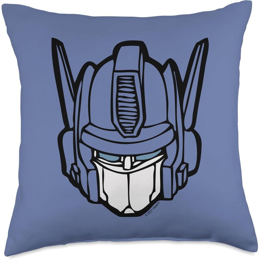 image:imageTransformers Optimus Prime Big Face Throw Pillow18x18