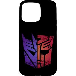 Transformers Autobot Decepticon Split Logo Case for iPhone 17(iPhone 15 Pro Max)