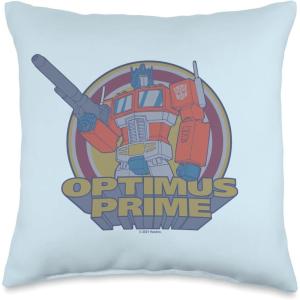 Transformers Epic Retro Optimus Prime Throw Pillow(16×16)
