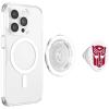 Transformers Autobots Red Outline Robot Logo PopSockets Adhesive PopGrip(Magnetic PopGrip)