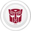 Transformers Autobots Red Outline Robot Logo PopSockets Adhesive PopGrip(Magnetic PopGrip)