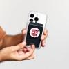 Transformers Autobots Red Outline Robot Logo PopSockets Adhesive PopGrip(Magnetic PopWallet)