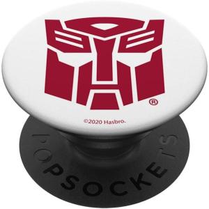 Transformers Autobots Red Outline Robot Logo PopSockets Adhesive PopGrip(Adhesive PopGrip)