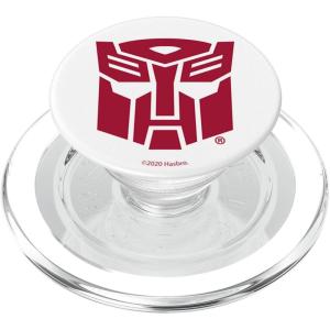 Transformers Autobots Red Outline Robot Logo PopSockets Adhesive PopGrip(Magnetic PopGrip)