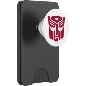 Transformers Autobots Red Outline Robot Logo PopSockets Adhesive PopGrip(Magnetic PopWallet)