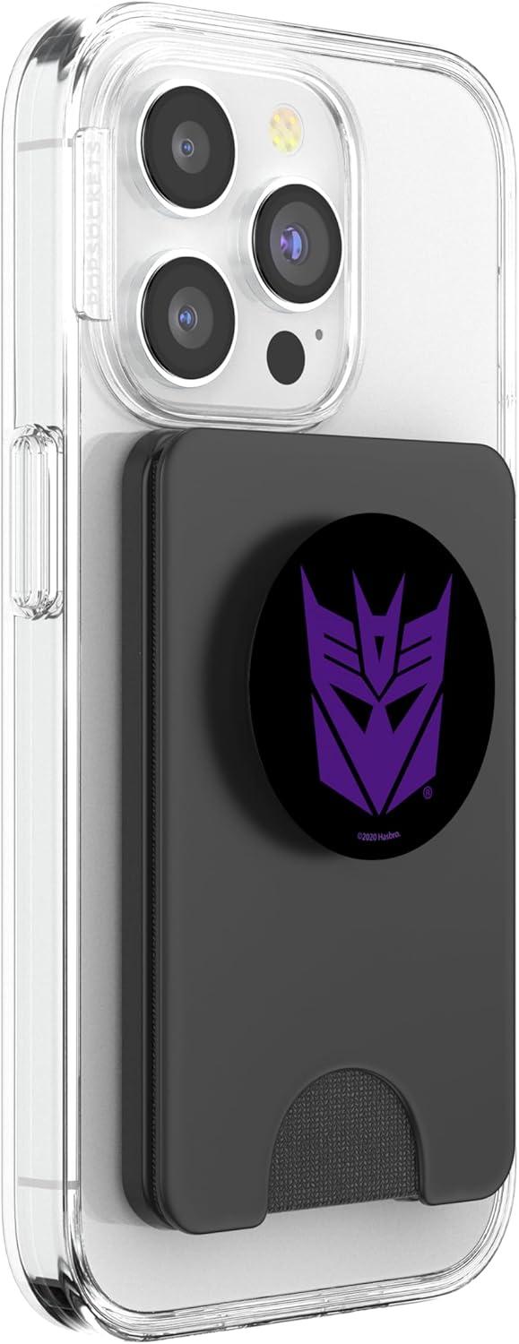 image:imageTransformers Decepticons Logo PopSockets Adhesive PopGripMagnetic PopWallet