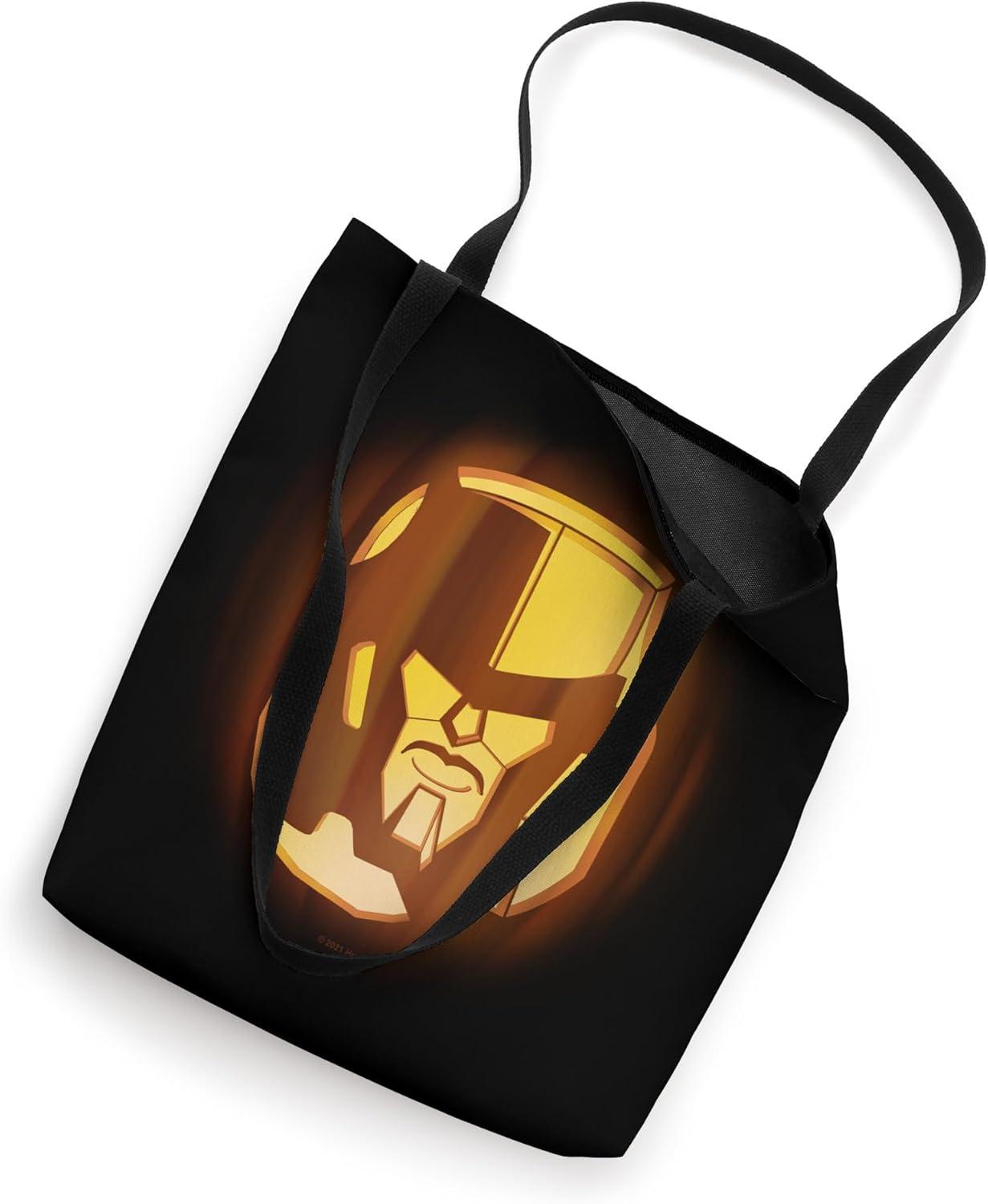 image:imageTransformers Halloween Megatron Pumpkin Tote Bag