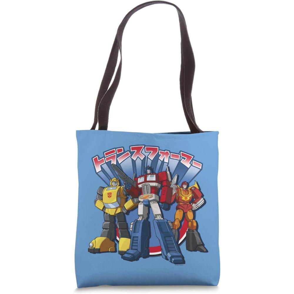 image:imageTransformers Autobots Kanji Line Up Tote Bag