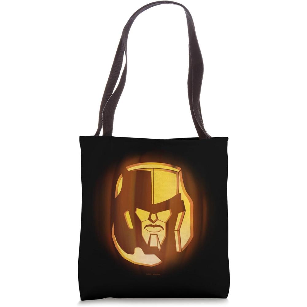 image:imageTransformers Halloween Megatron Pumpkin Tote Bag