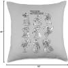 Transformers Information Chart Throw Pillow(18×18)